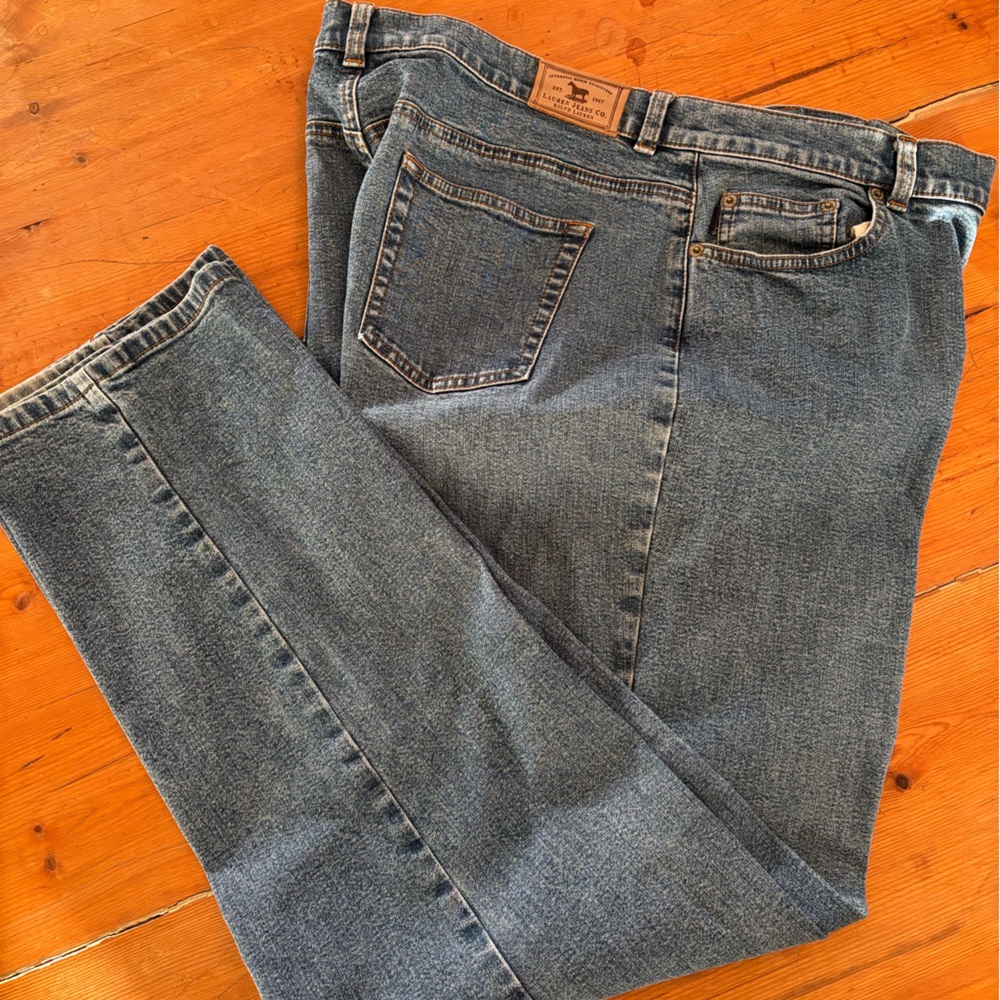 Ralph Lauren Relaxed Fit Blue Jeans